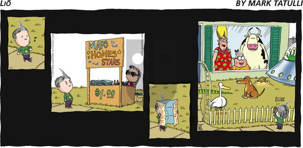 Lio on Sunday March 29, 2015 Comic Strip