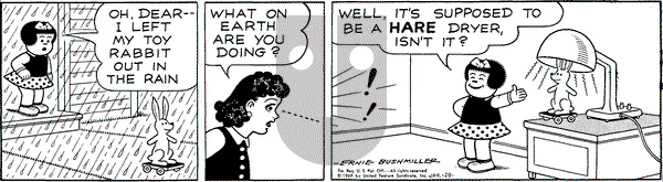 Nancy on Wednesday January 29, 1969 Comic Strip