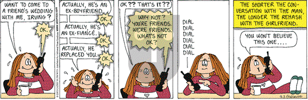 Cathy Classics on Saturday September 1, 2012 Comic Strip