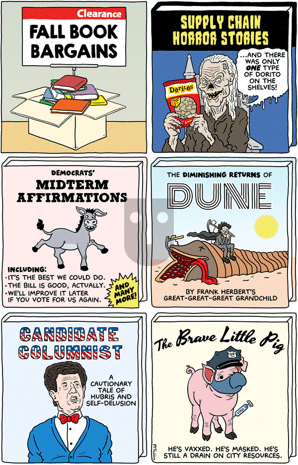 Brian McFadden - Tuesday November 2, 2021 Comic Strip