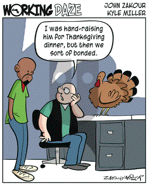 Working Daze on Thursday November 18, 2004 Comic Strip