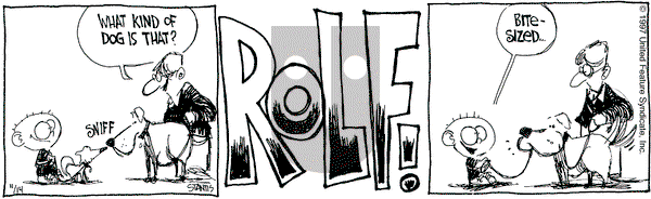 The Buckets on Friday November 14, 1997 Comic Strip