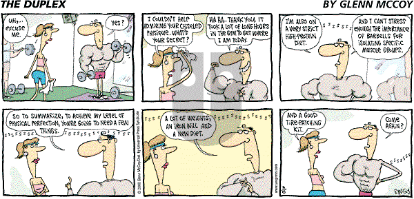The Duplex on Sunday March 5, 2000 Comic Strip