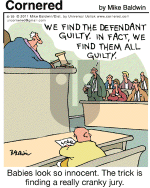 Cornered - Tuesday April 19, 2011 Comic Strip