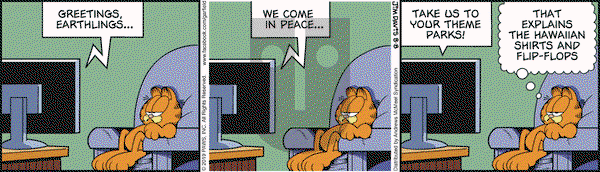 Garfield on Thursday August 8, 2019 Comic Strip