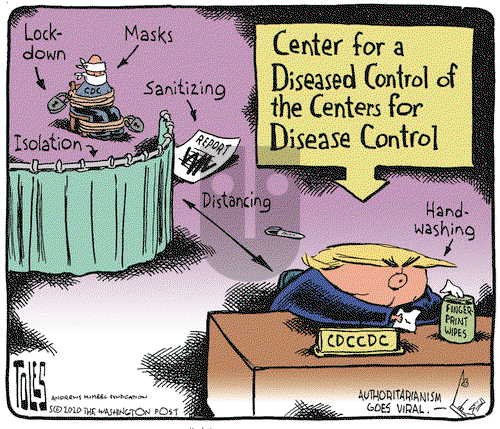 Tom Toles on Friday May 22, 2020 Comic Strip