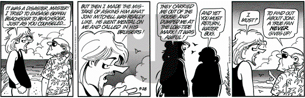 Doonesbury on Saturday September 28, 2002 Comic Strip