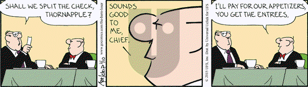 The Born Loser on Tuesday February 10, 2015 Comic Strip