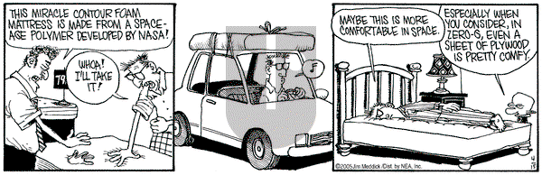 Monty on Friday April 15, 2005 Comic Strip