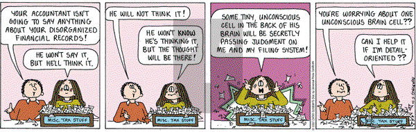 Cathy Classics on Thursday April 5, 2007 Comic Strip