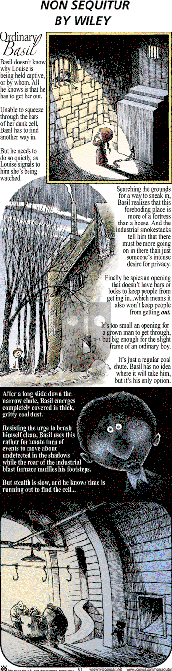 Non Sequitur on Sunday May 1, 2005 Comic Strip