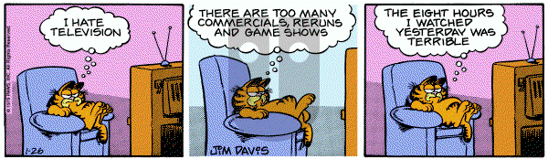 Garfield on Friday January 26, 1979 Comic Strip