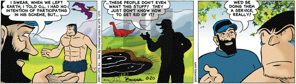 Alley Oop on Saturday August 20, 2011 Comic Strip