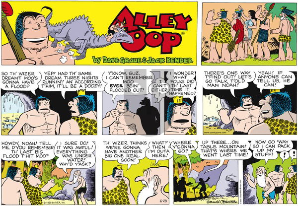 Alley Oop on Sunday June 28, 1998 Comic Strip