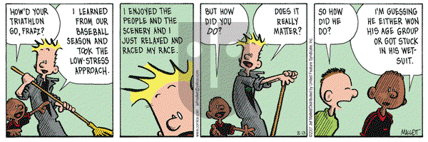 Frazz on Monday August 13, 2007 Comic Strip