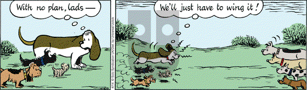 Fred Basset on Thursday April 14, 2016 Comic Strip