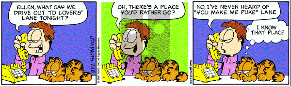 Garfield on Friday July 28, 2000 Comic Strip