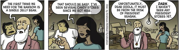 Alley Oop on Thursday January 31, 2019 Comic Strip