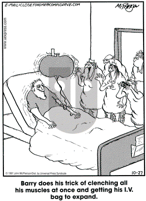 Close to Home on Saturday January 17, 1998 Comic Strip