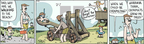 Wallace the Brave on Tuesday July 29, 2025 Comic Strip