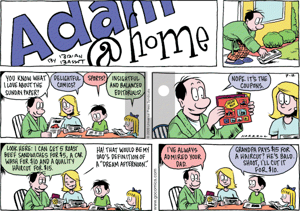 Adam@Home on Sunday July 12, 2009 Comic Strip