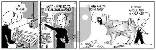 Cow and Boy Classics on Saturday September 22, 2007 Comic Strip