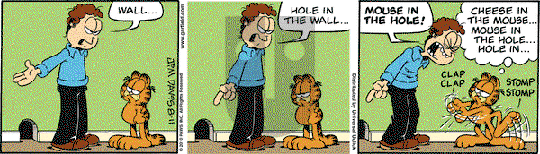 Garfield on Wednesday August 11, 2010 Comic Strip