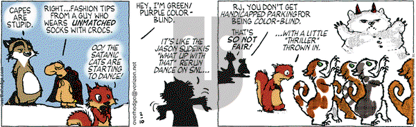 Over the Hedge on Thursday February 10, 2011 Comic Strip