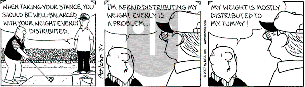 The Born Loser on Saturday July 7, 2007 Comic Strip