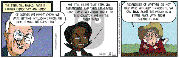 The Boondocks - Friday September 3, 2004 Comic Strip