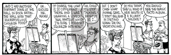 Monty on Thursday September 20, 2007 Comic Strip