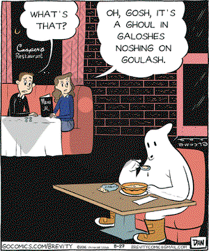 Brevity on Saturday August 27, 2016 Comic Strip