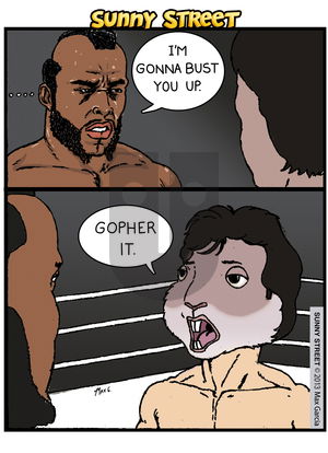 Sunny Street on Wednesday November 13, 2013 Comic Strip