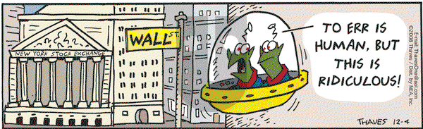 Frank and Ernest on Thursday December 4, 2008 Comic Strip