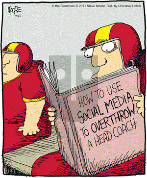 In the Bleachers on Saturday October 22, 2011 Comic Strip