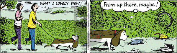 Fred Basset on Wednesday October 10, 2018 Comic Strip