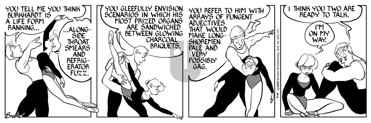 9 Chickweed Lane - Thursday July 14, 2005 Comic Strip