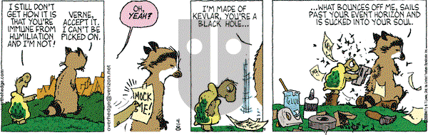Over the Hedge on Tuesday April 8, 2008 Comic Strip