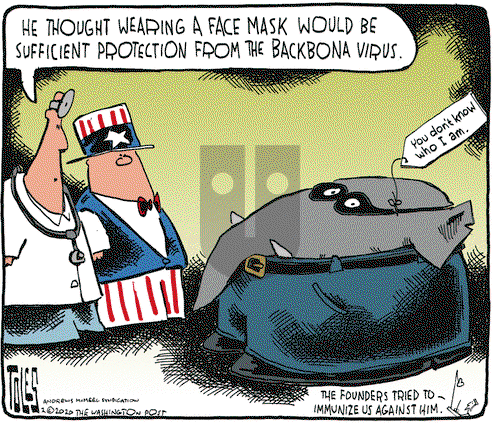 Tom Toles on Monday February 3, 2020 Comic Strip