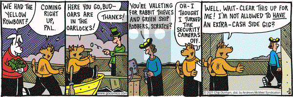 Overboard on Monday August 16, 2021 Comic Strip