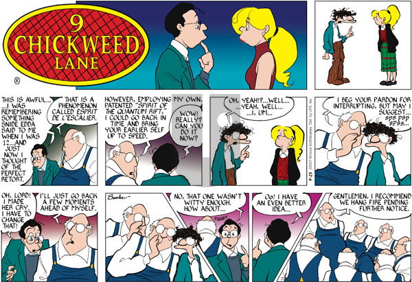9 Chickweed Lane on Sunday September 23, 2007 Comic Strip
