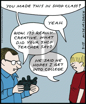 Real Life Adventures on Wednesday March 15, 2017 Comic Strip