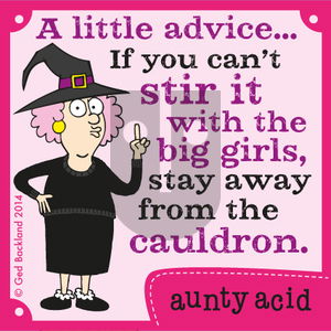 Aunty Acid on Saturday January 11, 2014 Comic Strip