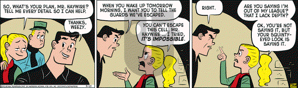 Rip Haywire on Thursday May 10, 2018 Comic Strip