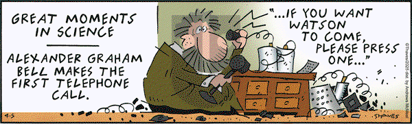 Frank and Ernest on Saturday April 5, 2025 Comic Strip