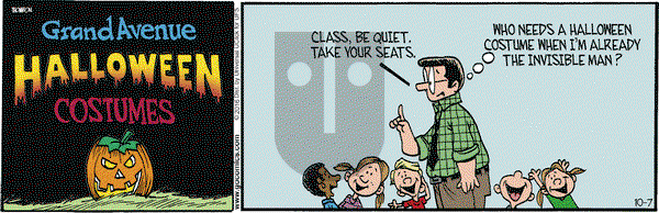 Grand Avenue on Friday October 7, 2016 Comic Strip