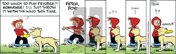 Red and Rover on Thursday April 15, 2021 Comic Strip