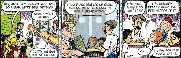 Cleats on Monday November 18, 2002 Comic Strip