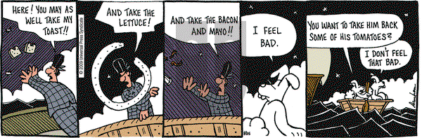 Overboard on Saturday August 15, 2009 Comic Strip