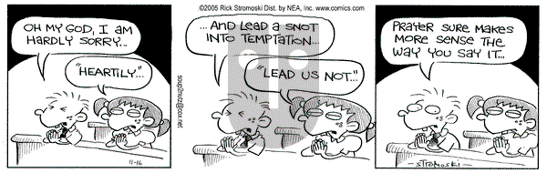 Soup to Nutz - Old on Wednesday November 16, 2005 Comic Strip